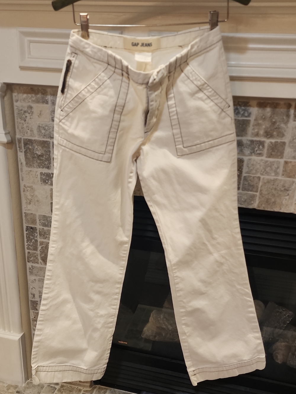 GAP Cream Women's Casual Chinos